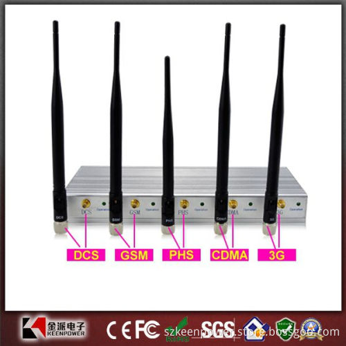 3G GSM CDMA Dcs Phs Jammer with Remote Control
